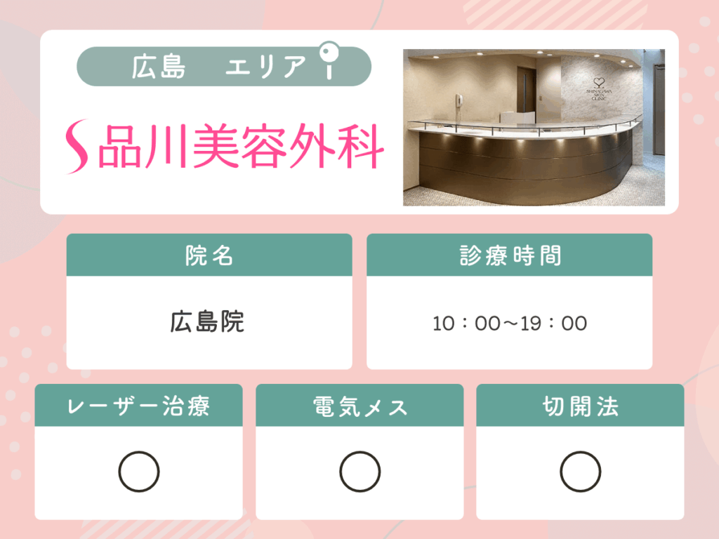 品川スキンクリニック広島院