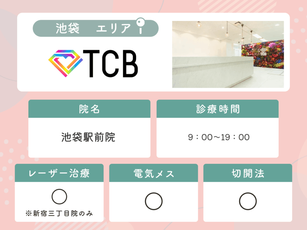 TCB東京中央美容外科池袋駅前院