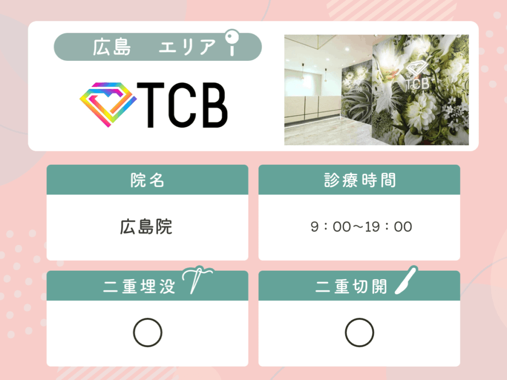 TCB東京中央美容外科広島院