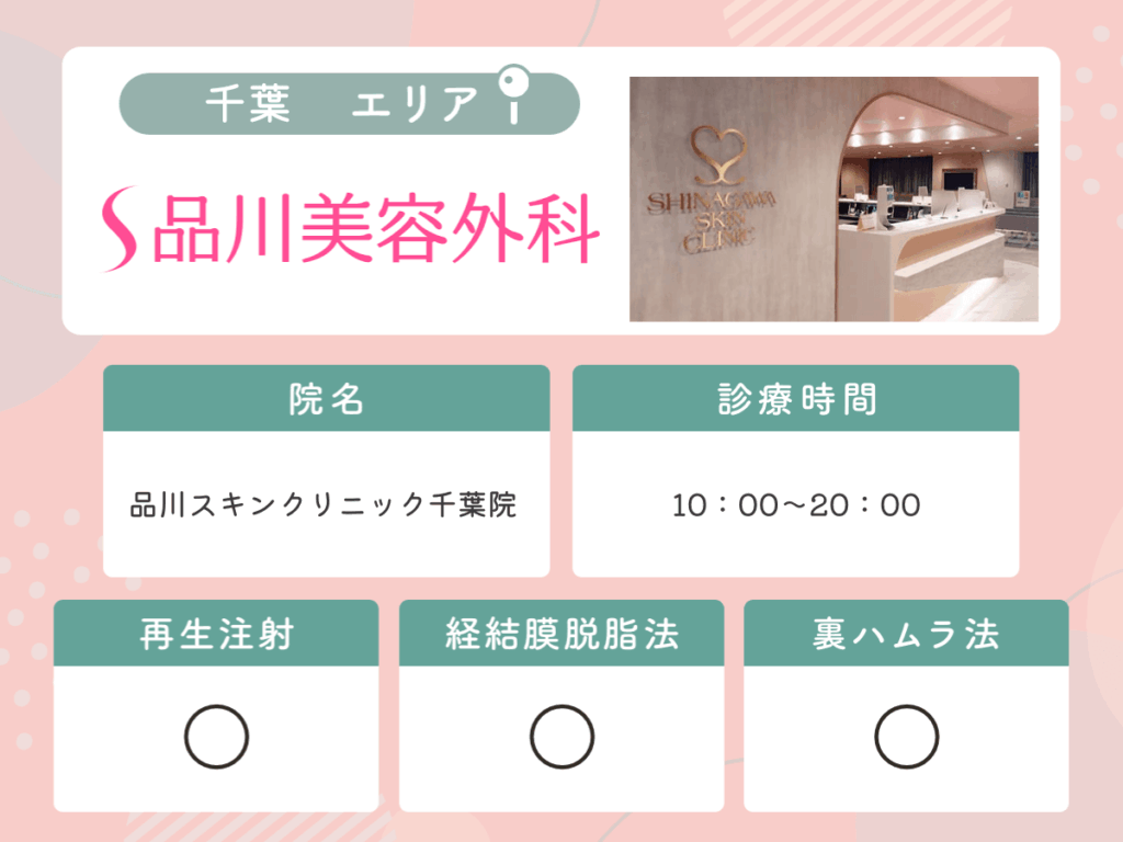 品川スキンクリニック 千葉院