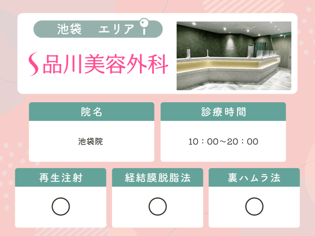 品川美容外科 池袋院