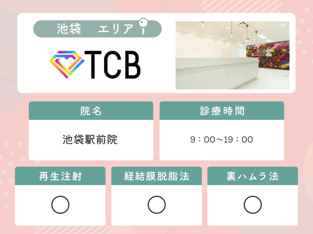 TCB東京中央美容外科池袋駅前院