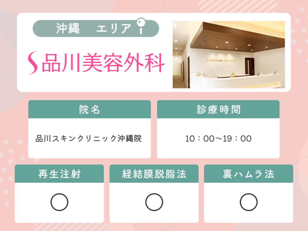 品川スキンクリニック沖縄院